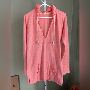 ROXY Coral Hooded Pullover with Pockets